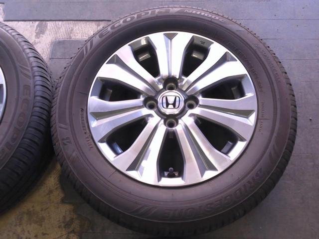 ホンダ純正 フリード GB3 アルミホイール + BRIDGESTONE ECOPIa NH100C 