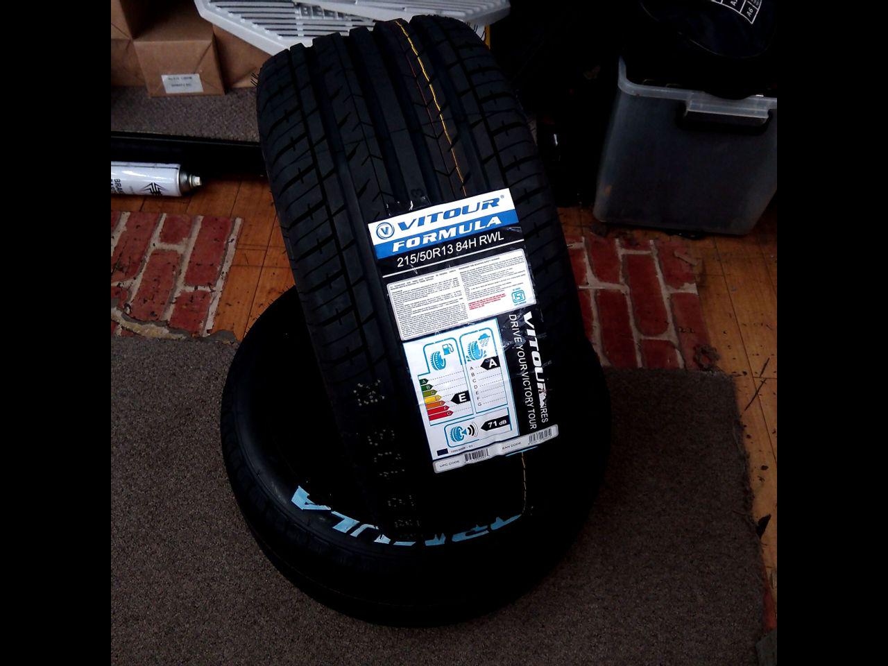 ★未使用★VITOUR FORMULA 215/50R13 2022年モデル1本 + 2021年モデル1本☆ホワイトレター☆ | カー用品 ...