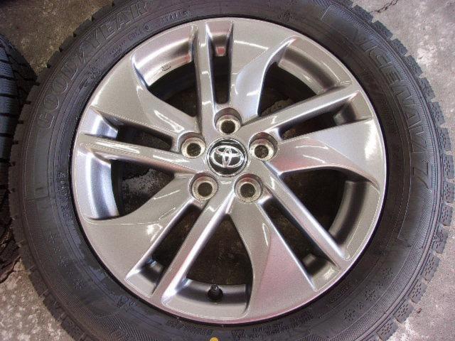 トヨタ 170系 シエンタ 純正 アルミホイール + GOODYEAR ICE NAVI 7 