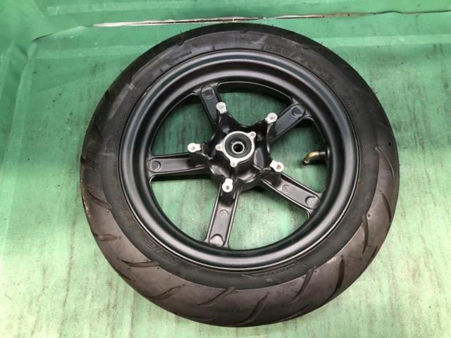 赤札!!【ワケアリ】HONDA グロム JC92 純正フロントホイール + IRC NR77U 2022年製