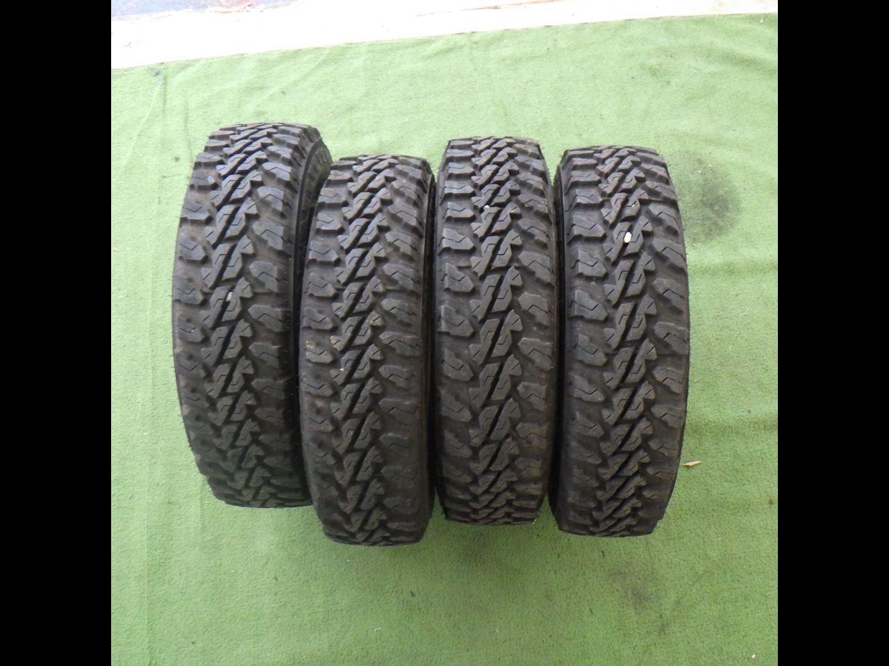 Set Of 4 Yokohama Geolandar M/T G003 Tires – 145/80R12 80/78N – LT Mud & Snow For Kei Trucks