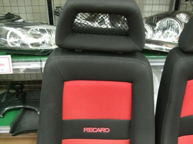 keiワークス純正の赤レカロ 左右セット