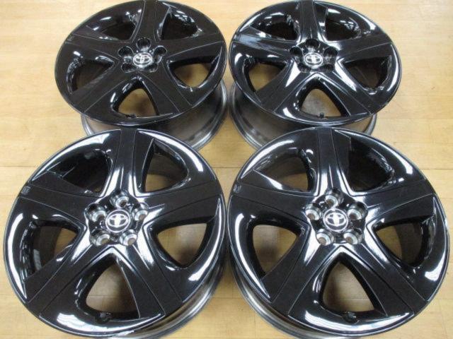 トヨタ純正(TOYOTA) プリウス/50系 ブラックエディション 純正ホイール  