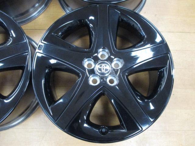 トヨタ純正(TOYOTA) プリウス/50系 ブラックエディション 純正ホイール 