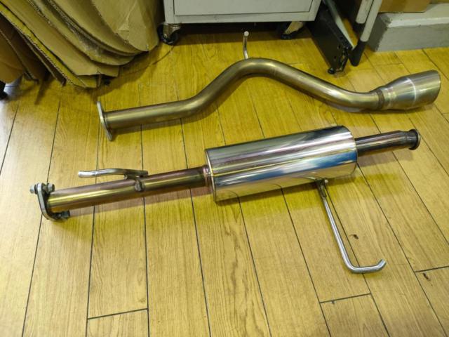 エブリィ バン マフラー DA17V DA64V NA車 ステンレス 1本出し スズキ 