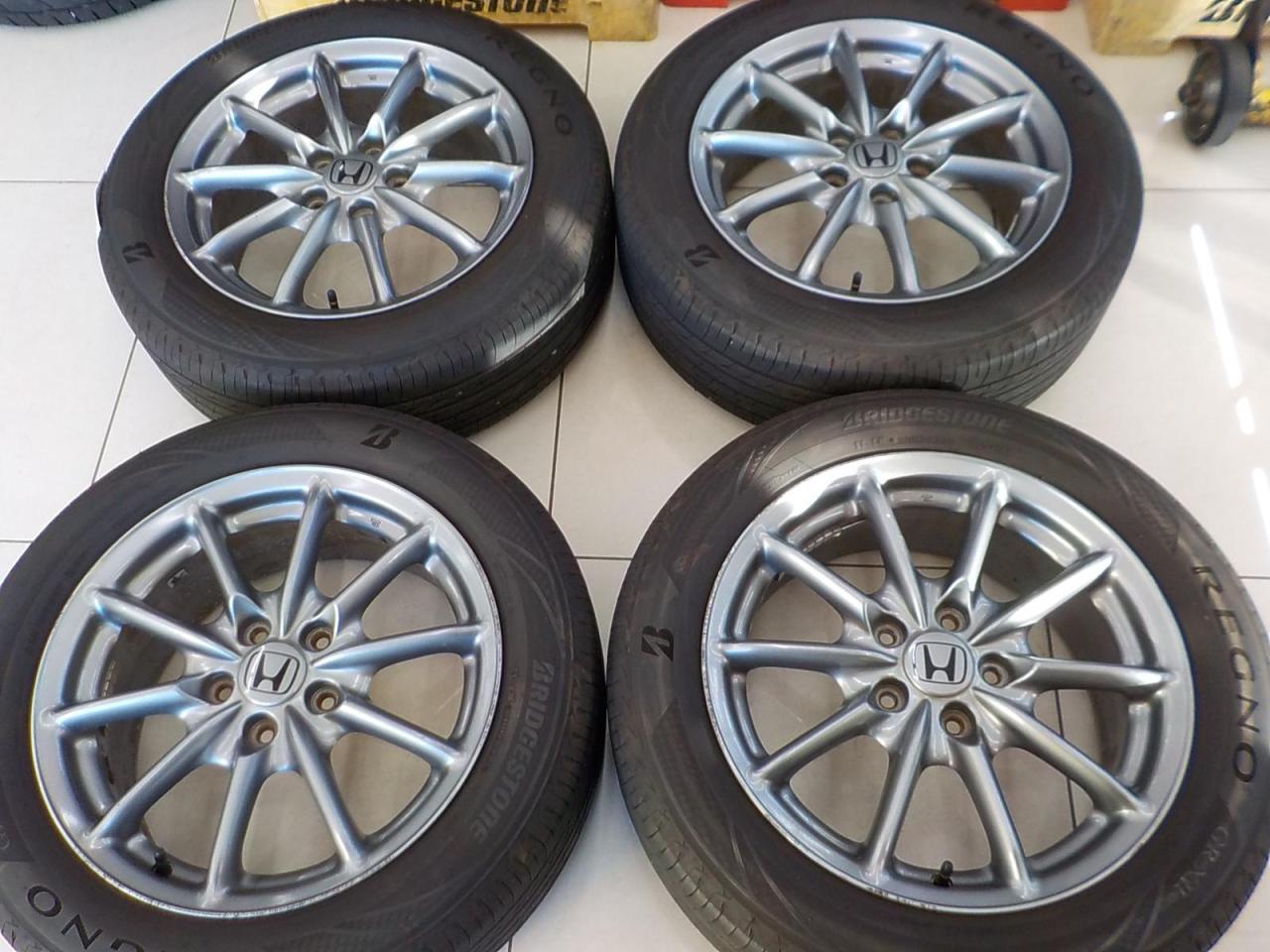 HONDA オデッセイ RB1 純正ホイール+BRIDGESTONE REGNO GR-XⅡ  