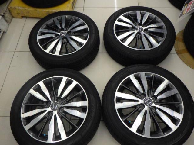 ホンダ純正】FIT RS 純正ホイール+【YOKOHAMA】BluEarth-A 185/55R16 