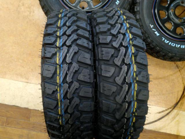 新品タイヤ付き♪】メーカー不明 DAYTONA風 スチールホイール 12インチ 