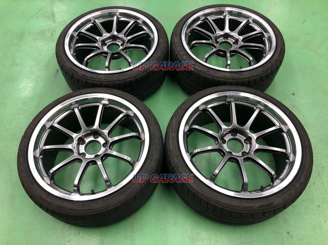 YOKOHAMA ADVAN Racing RS-DF FORGED + NITTO NT555 G2 | カー用品 タイヤホイールセット ...