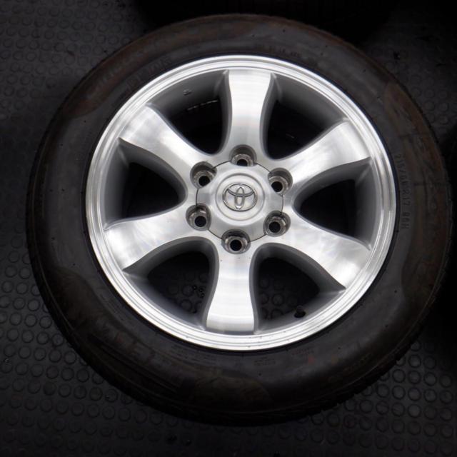 シーズンオフ値下げ! TOYOTA 120系ランドクルーザープラド純正ホイール 