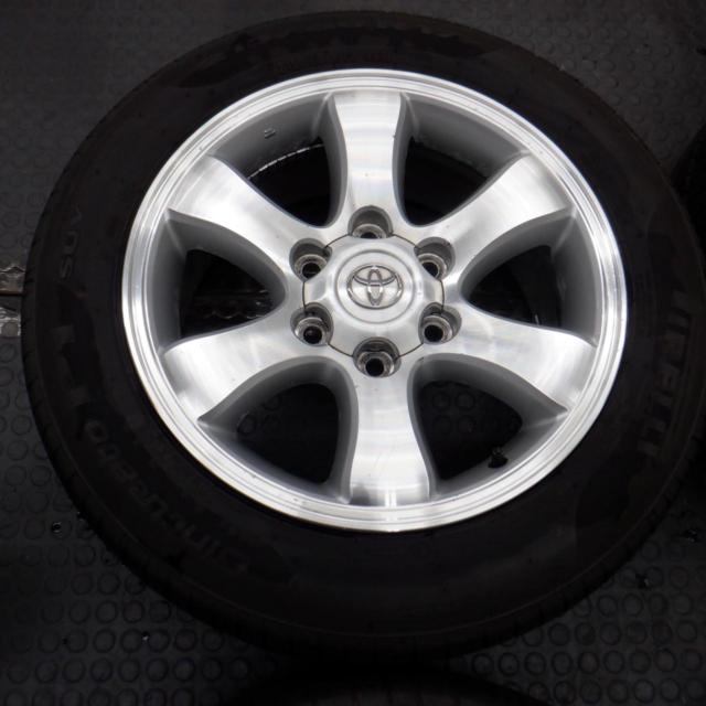 シーズンオフ値下げ! TOYOTA 120系ランドクルーザープラド純正ホイール 