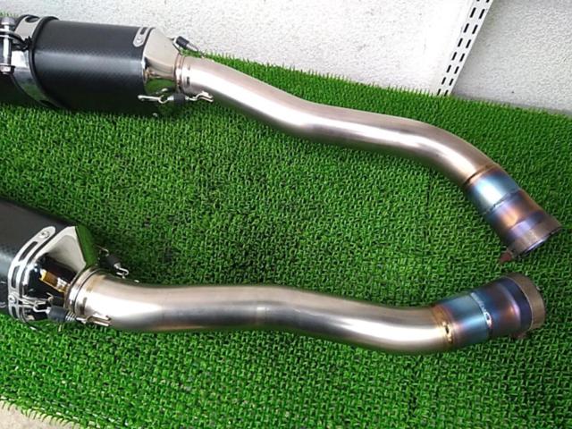値下げしました*【YOSHIMURA】チタンスリップオンカーボンエンド 
