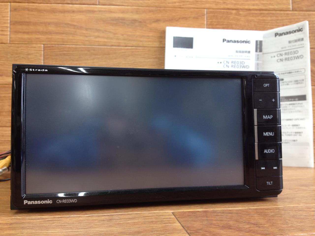 【Panasonic】CN-RE03WD | カー用品 カーナビ(地デジ） AV一体メモリーナビ（地デジ）を通販で購入する | 中古カー ...
