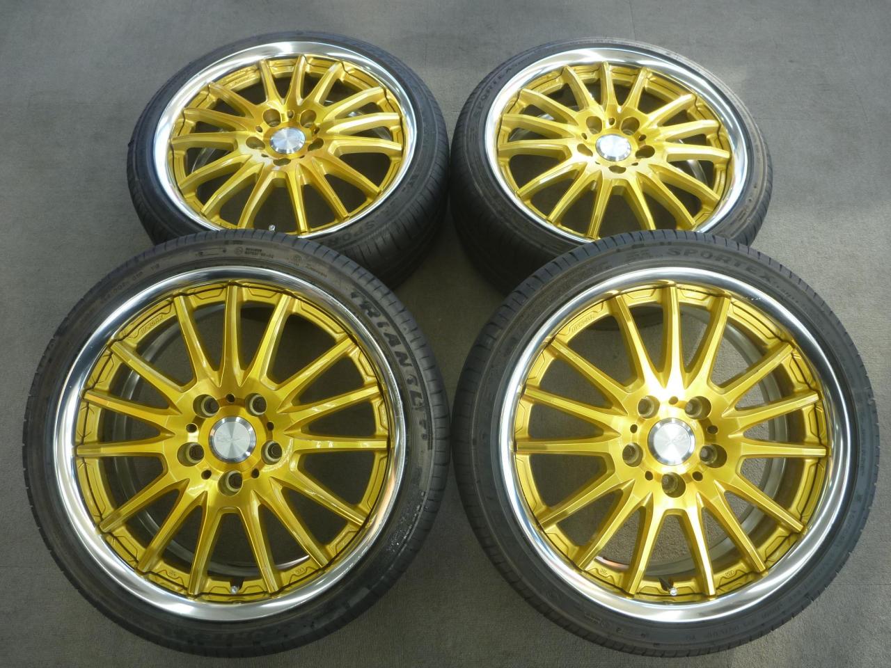 WORK(ワーク) VSX XS5 + TRIANGLE SPORTEX TSH11 205/40R17 4本セット 
