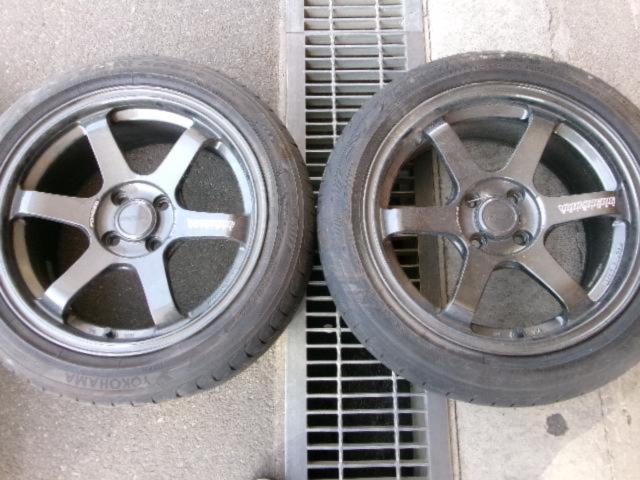 RX2403-426 RAYS VOLK RACING TE37 SONIC 4本セット ※ホイールのみ