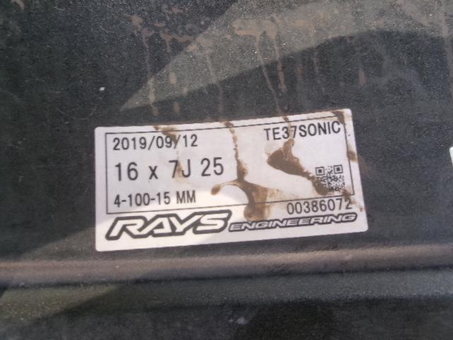 RX2403-426 RAYS VOLK RACING TE37 SONIC 4本セット ※ホイールのみ