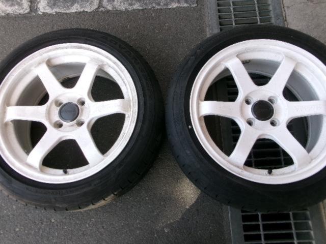 RX2403-426 RAYS VOLK RACING TE37 SONIC 4本セット ※ホイールのみ