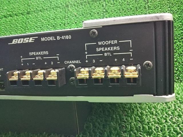 値下しました!】【BOSE】B-4180 4chパワーアンプ | カー用品 アンプを 