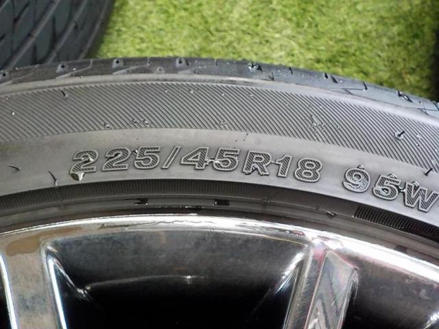 トヨタ純正】 210クラウン アスリート純正 スパッタリングホイール+ 
