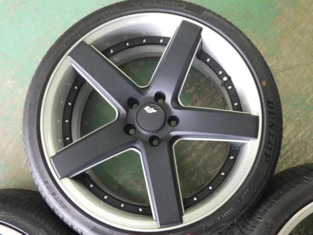 【RAYS(レイズ)】BLACK FLEET(ブラック フリート) V205C+【DUNLOP】VEURO VE304