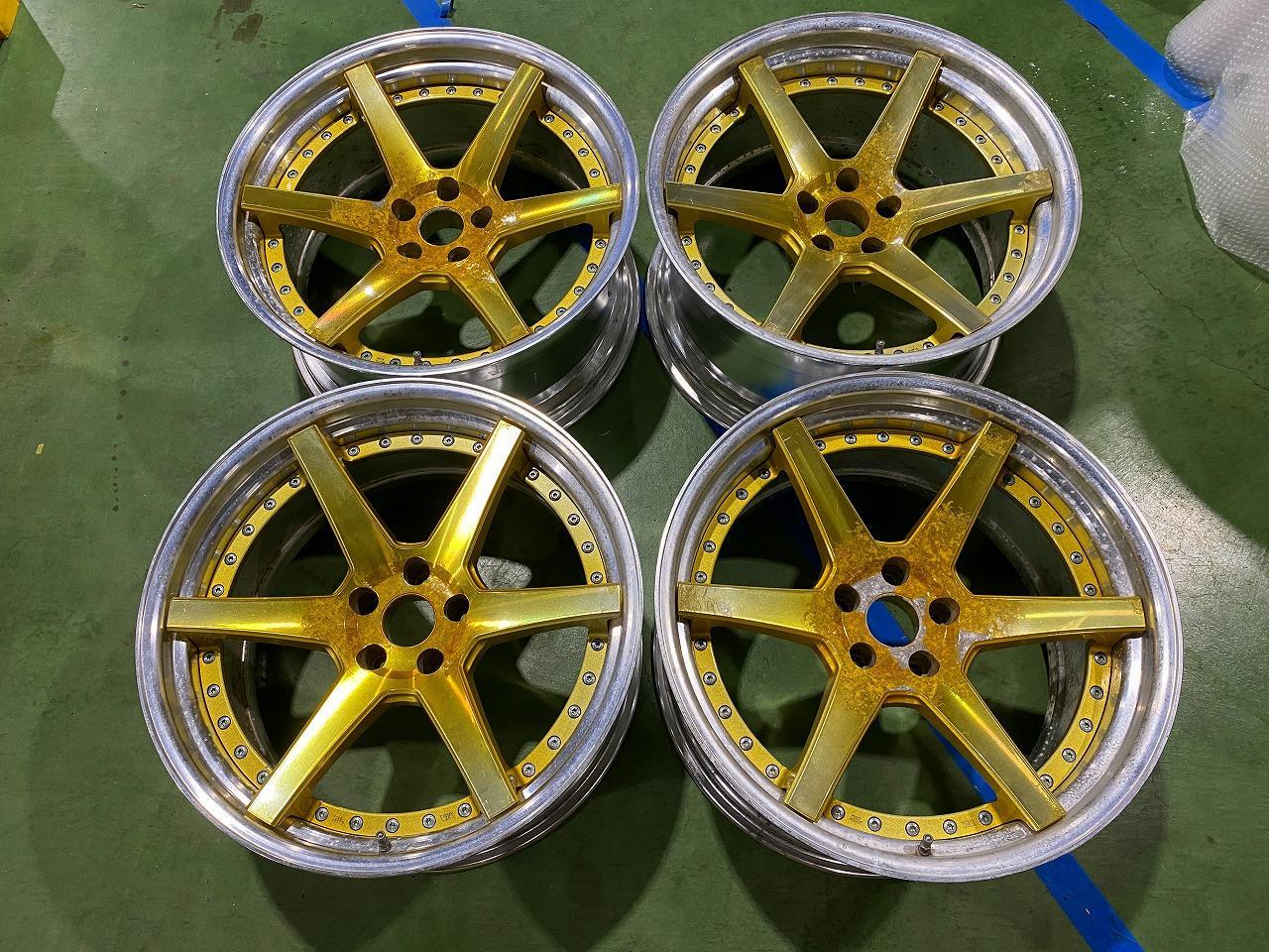 WORK ワーク ジーストST1 刺々し 20インチタイヤホイール4本セット