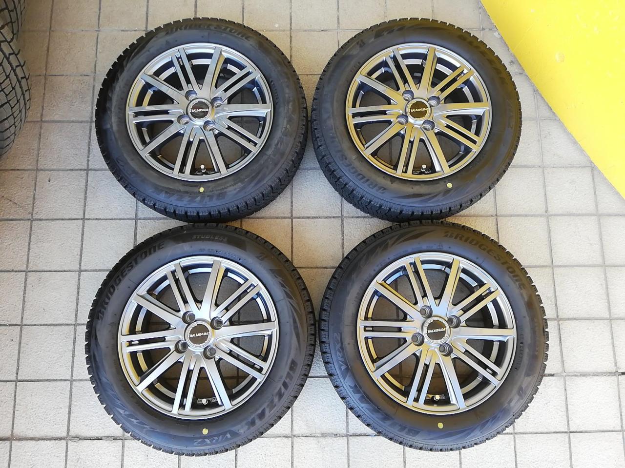 155/65R14 24年製 BR10 BALMINUM のれる