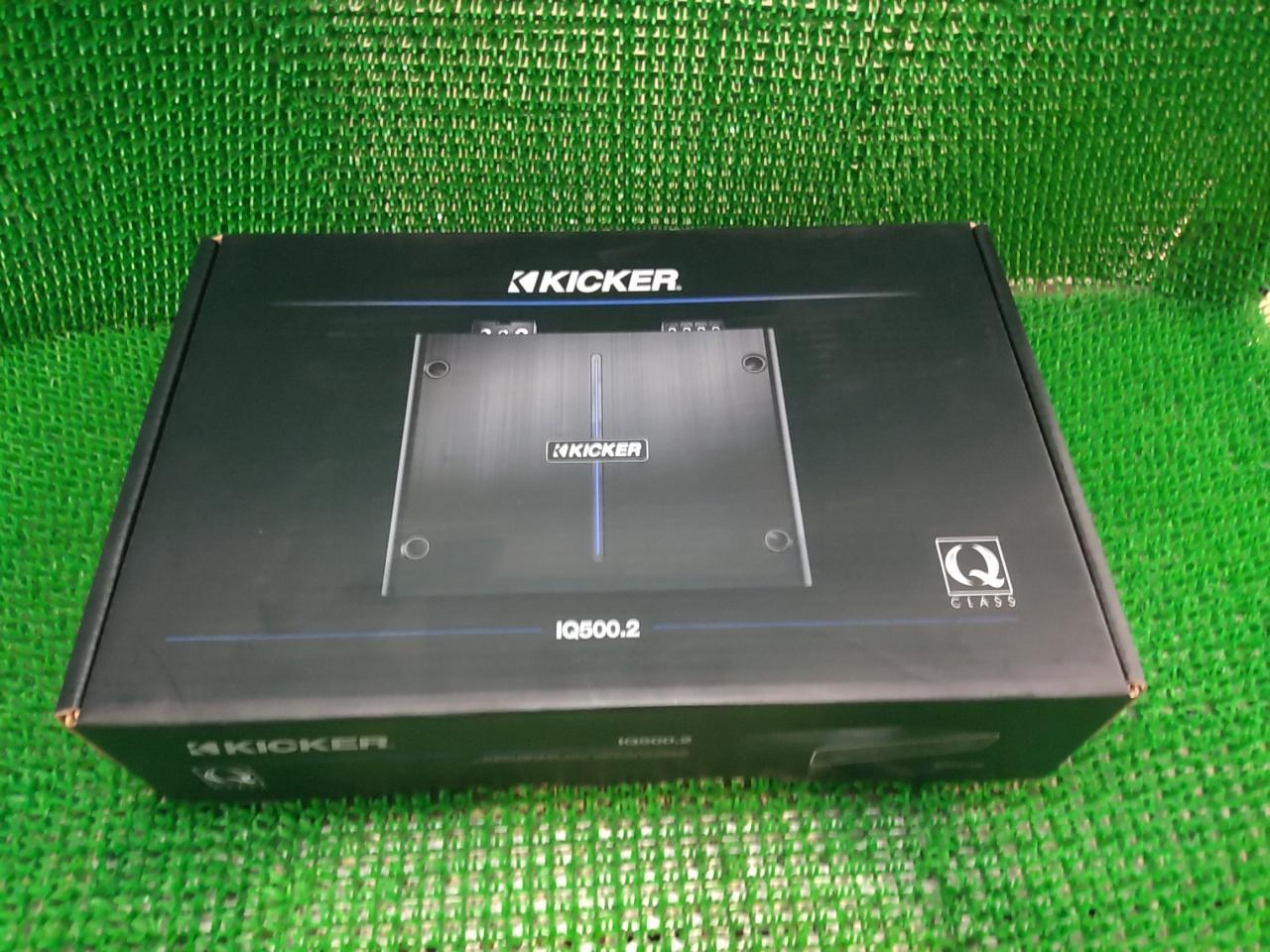 KICKER(キッカー) Q-CLASS IQシリーズ IQ500.2 2-chパワーアンプ 