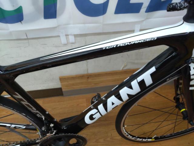 2大特価 GIANT TCR ADVANCED 3 2009年 700×25C 2×11S カーボンロードバイク ブラック