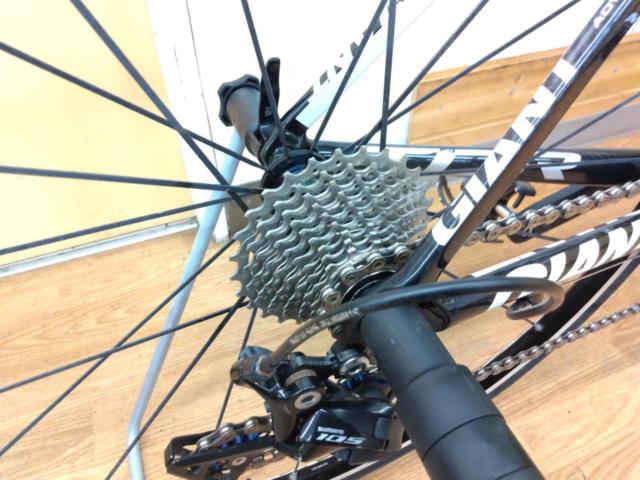 2大特価 GIANT TCR ADVANCED 3 2009年 700×25C 2×11S カーボンロードバイク ブラック