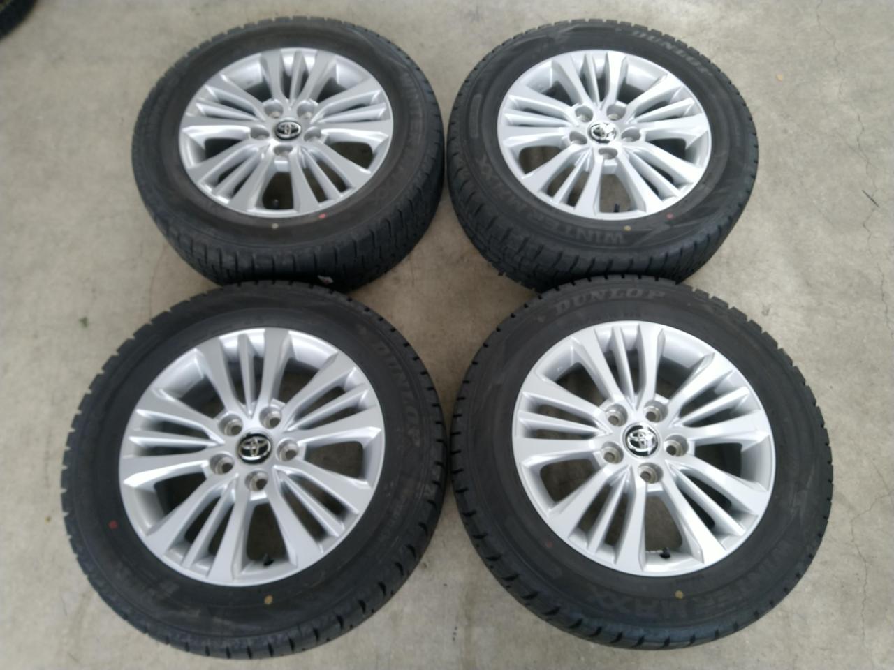 トヨタ純正(TOYOTA) 90系ノア・ヴォクシー純正ホイール + DUNLOP 