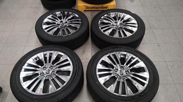 ハリアー80系改良後純正タイヤホイール4本セット （トヨタ純正 80 