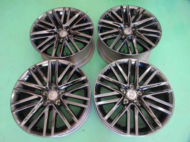クラウン純正18インチ、スパッタホイル むつかしい 