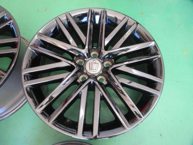 4本 210系 クラウン 純正ホイール スパッタリング 18×8J +40 トヨタ 
