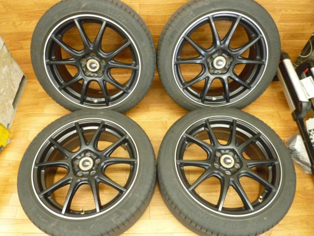 ARTEC (アーテック)WHEELS えづい 17×8JET35MX807ホイール4枚