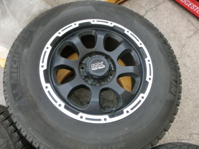 【HOT STUFF(ホットスタッフ)】MAD CROSS(マッドクロス) ホイール+【MICHELIN】LATITUDE TOUR