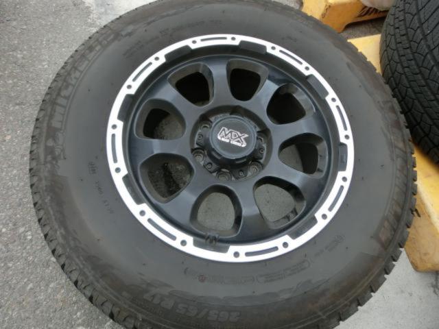 【HOT STUFF(ホットスタッフ)】MAD CROSS(マッドクロス) ホイール+【MICHELIN】LATITUDE TOUR