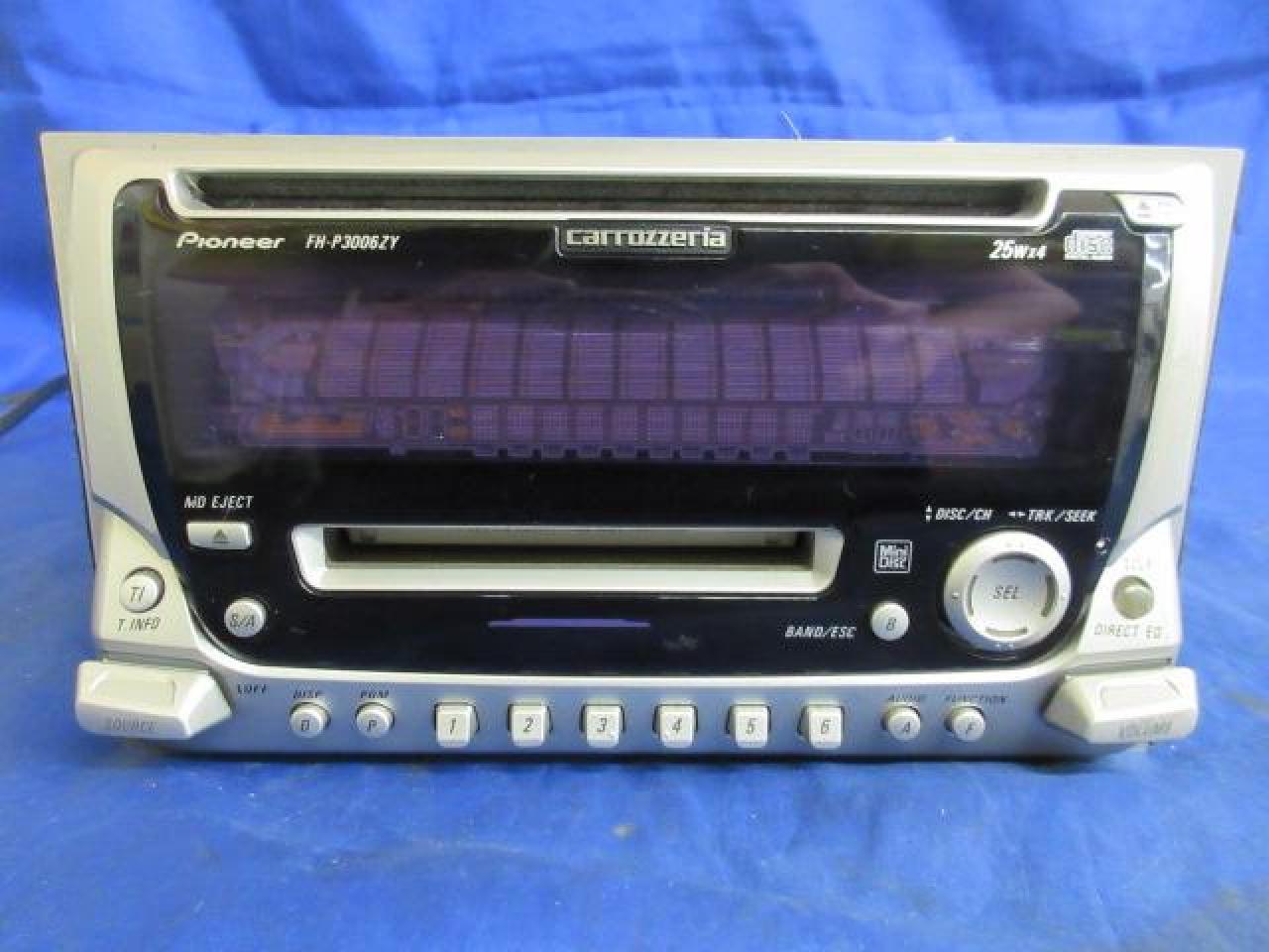 動作確認済み！！ carrozzeria カロッツェリア カーオーディオ CD MD 