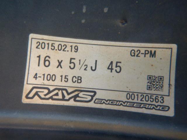 【RAYS(レイズ)】VOLK RACING(ボルク レーシング) G2 PROGRESSIVE MODEL ※ホイールのみ
