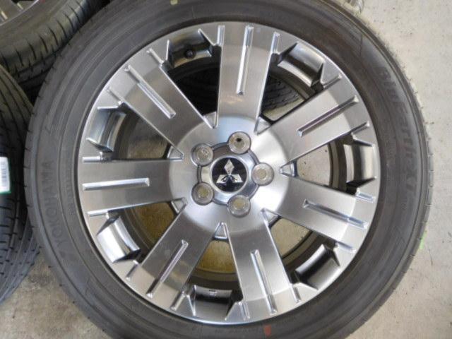 三菱(MITSUBISHI) デリカ D5 シャモニー 後期純正ホイール + YOKOHAMA(ヨコハマ) BluEarth-XT AE61 4本セット