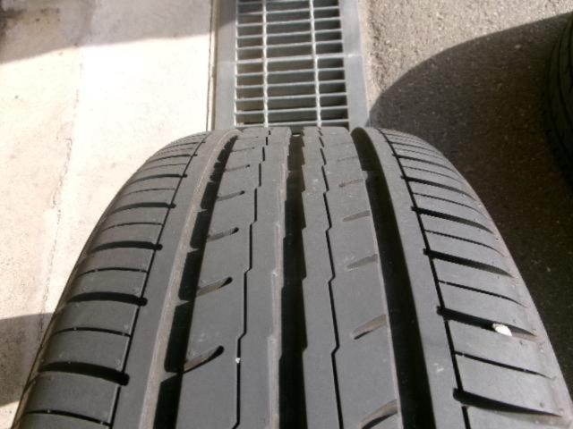 RX2404-401S TRD MS213-00079 50系プリウス PHV純正OPホイール + YOKOHAMA BluEarth-ES ES32 4本セット