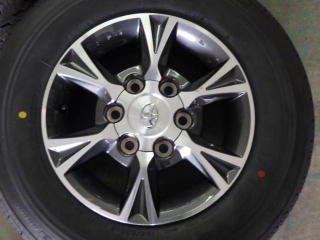 トヨタ純正(TOYOTA)   200系ハイエース 純正OPアルミホイール  + BRIDGESTONE(ブリヂストン) ECOPIa RD613