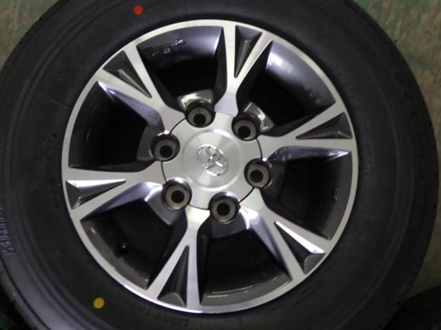 トヨタ純正(TOYOTA)   200系ハイエース 純正OPアルミホイール  + BRIDGESTONE(ブリヂストン) ECOPIa RD613