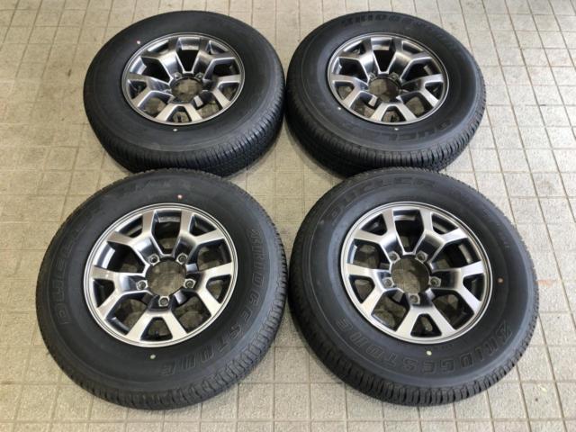 SUZUKI JB74Wジムニーシエラ純正ホイール + BRIDGESTONE DUELER H/T 