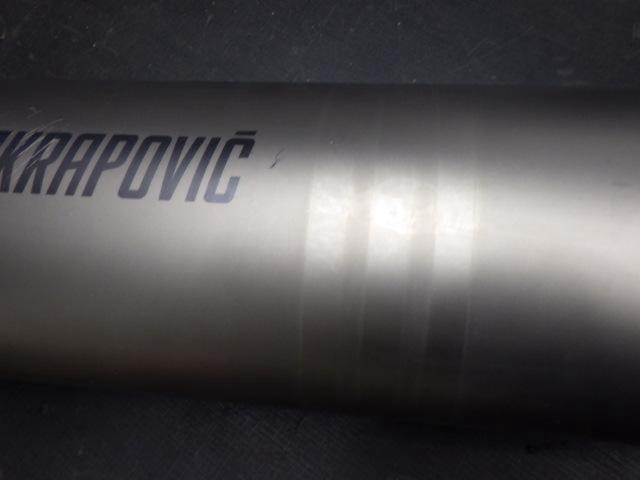 ★大幅値下げ!!!【AKRAPOVIC】アクラポビッチ チタンスリップオンマフラー BMW R1200GS アドベンチャー(2010年)外し