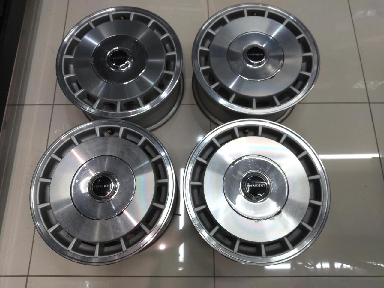 NISSAN 日産 プレジデント 純正ホイール 15インチ 4本 6.5J5HPCD114.3+ 