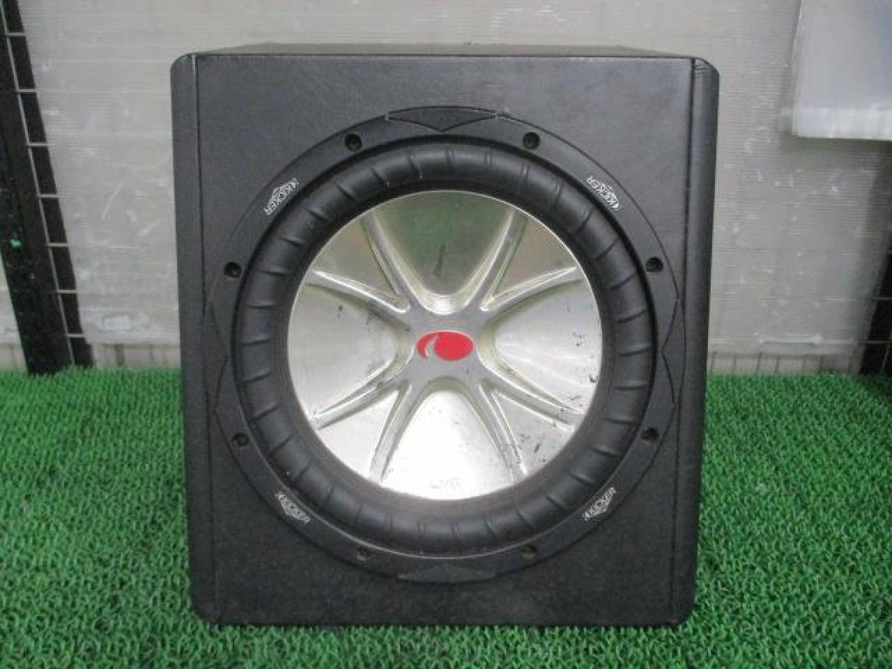 KICKER CVR BOX付きウーファー ♪買取大歓迎!口頭での査定も出来ます♪ | カー用品 スピーカー サブウーハースピーカーBOX付を ...