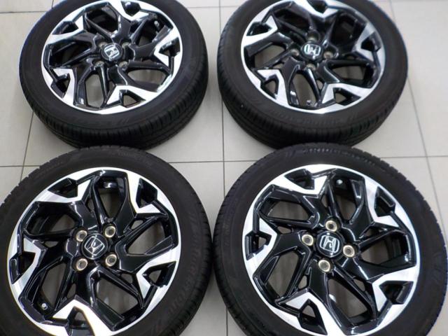ホンダ N-BOX カスタム 前期純正ホイール+BRIDGESTONE ECOPIa NH100C 