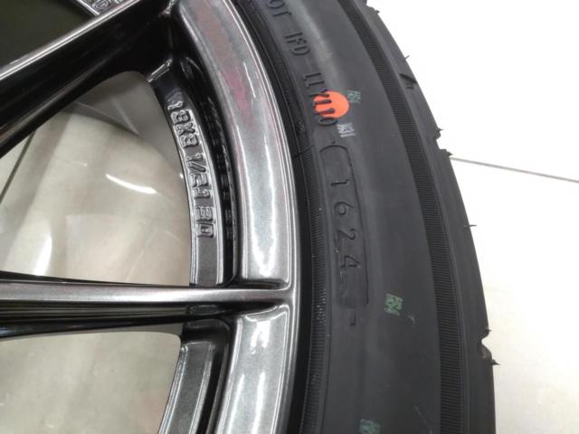 トヨタ純正(TOYOTA) BBS製 鍛造 GRカローラ純正ホイール + YOKOHAMA 