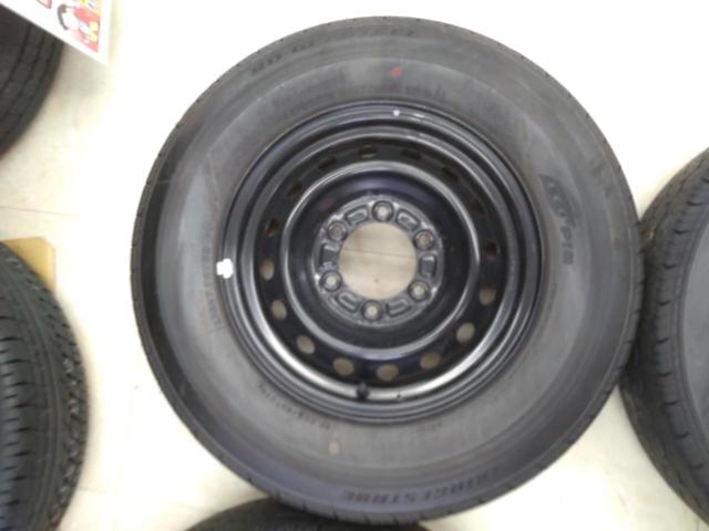 トヨタ純正】 ハイエース純正納車外しタイヤホイールセット+ 