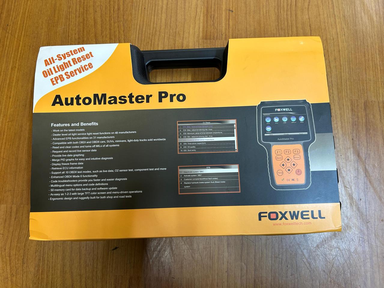 FOXWELL AutoMaster Pro 故障診断機 | 中古品 | アップガレージ 盛岡インター店 | カー用品 メンテナンス 工具を ...